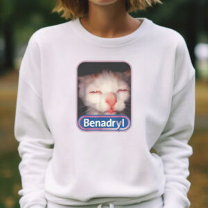 Benadryl Meme Cat Benny Cute T-Shirts