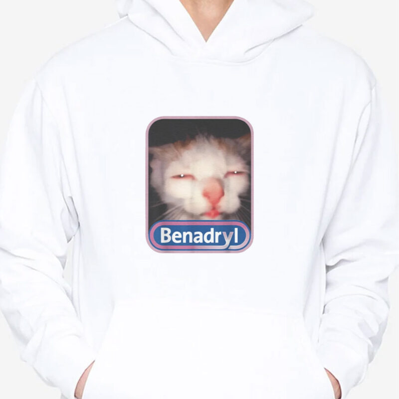 Benadryl Meme Cat Benny Cute T-Shirts