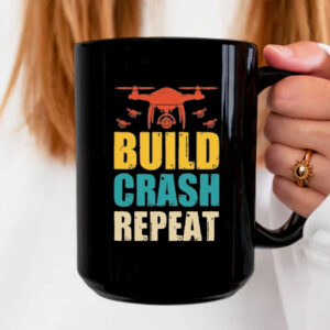 Build Crash Repeat Mug Coffee