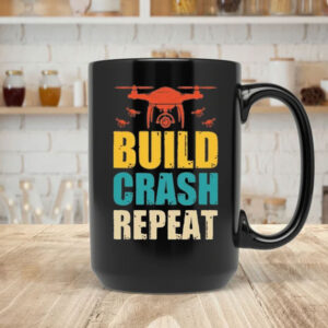 Build Crash Repeat Mug Coffee