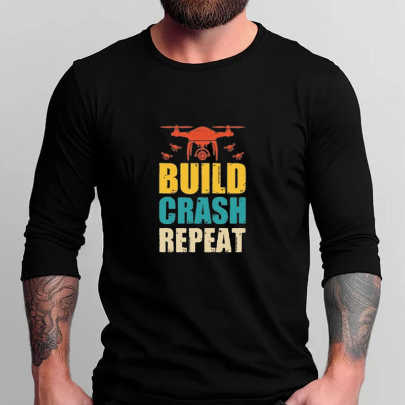 Build Crash Repeat T-Shirts