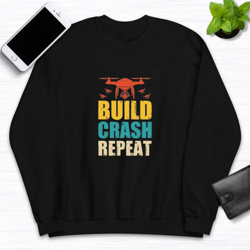 Build Crash Repeat T-Shirts