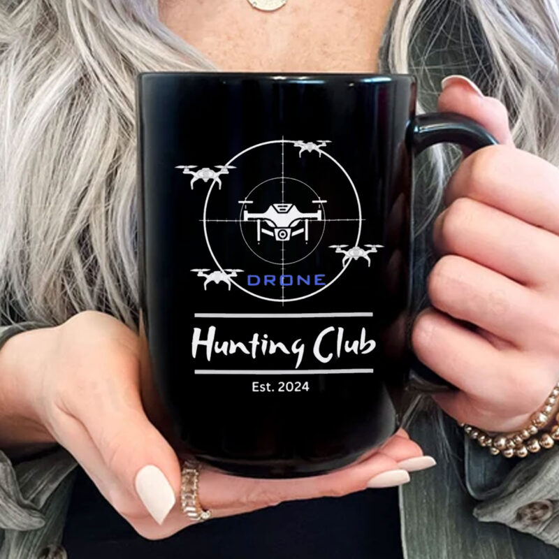 Drone Hunting Club Mug Coffee