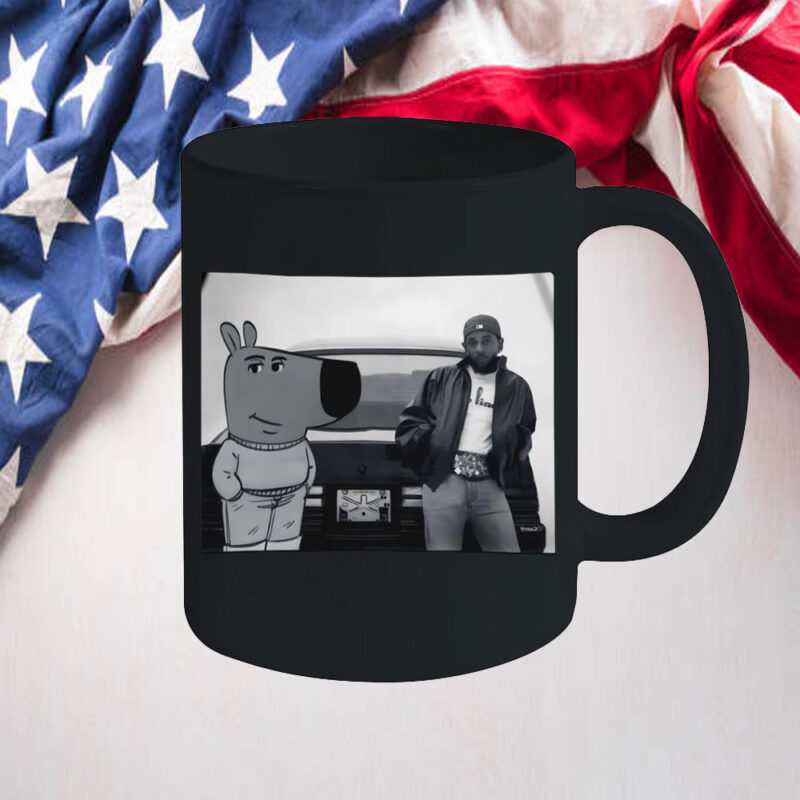 Kendrick And Chill Guy Mug