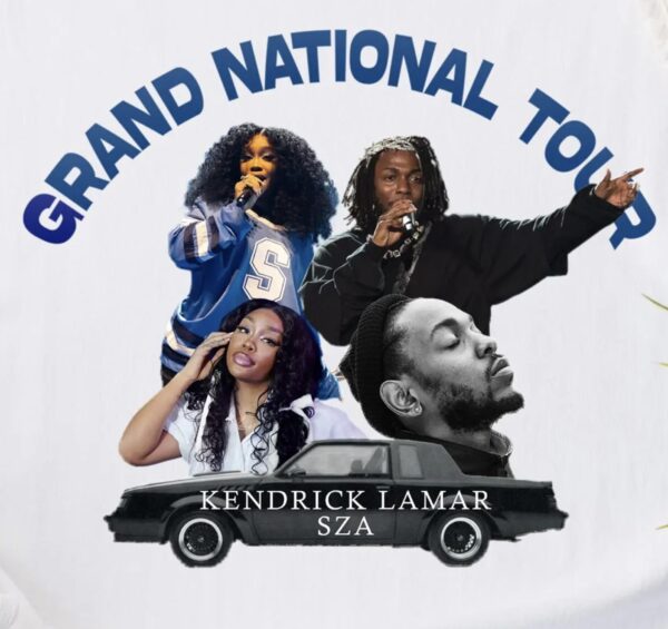 Kendrick Lamar & Sza Grand National Tour Shirt