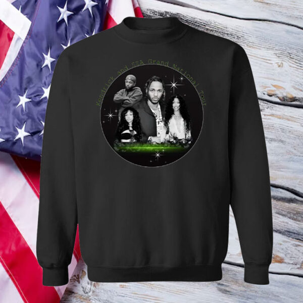 Kendrick & SZA Grand National Tour 2025 Gildan T-Shirt