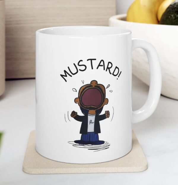 MUSTARD! Kendrick Lamar Inspired Coffee Mug